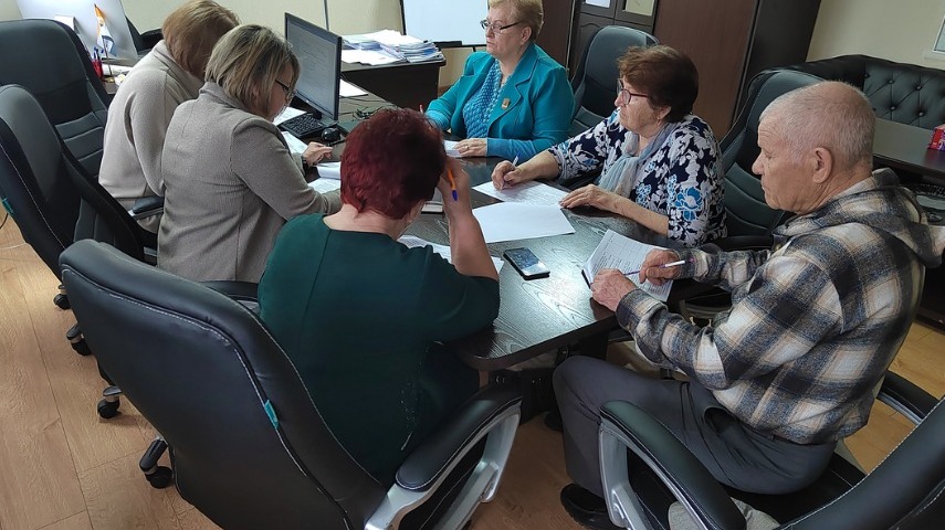 Состоялось плановое заседание Совета Почетных граждан Спасского района