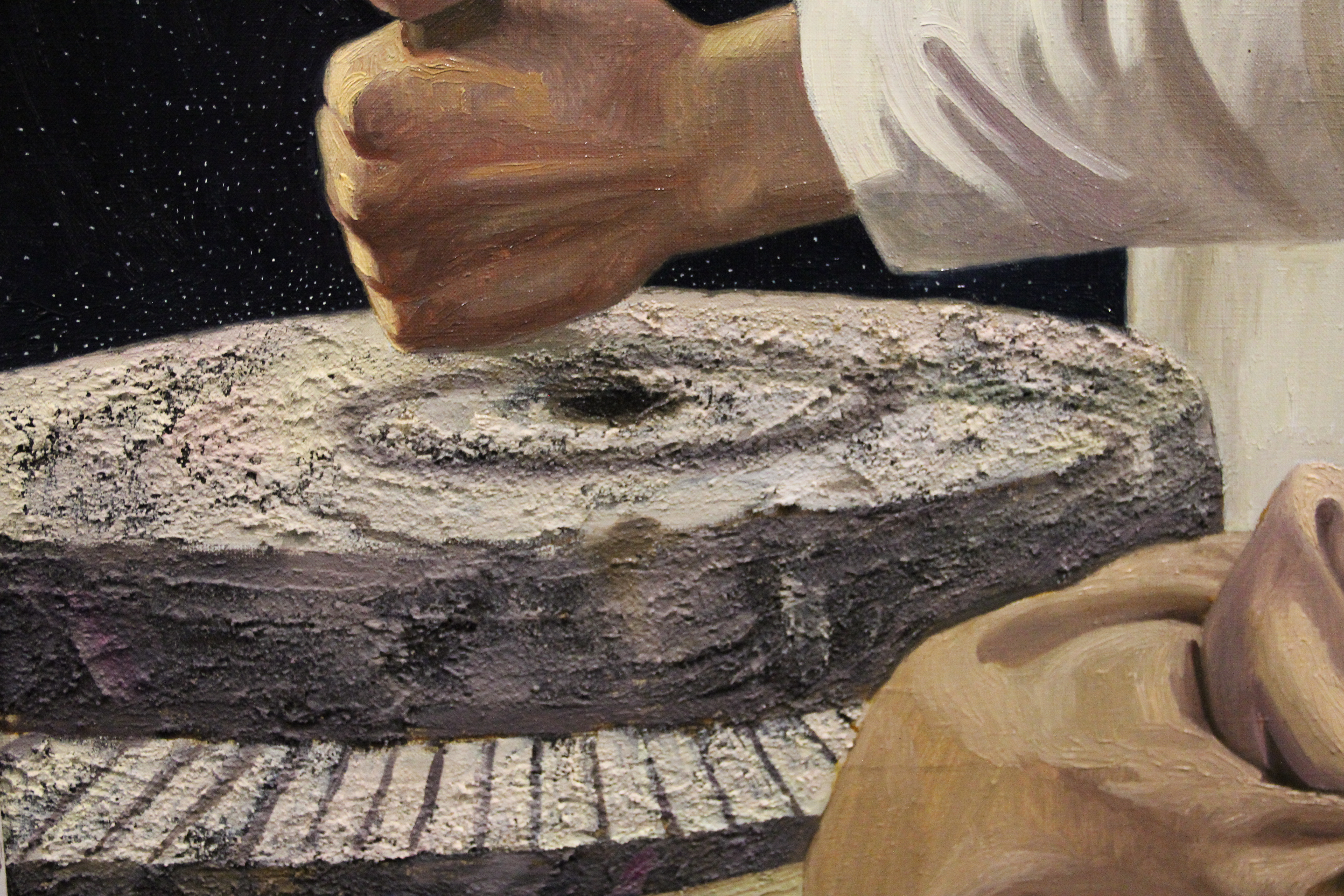 Марианна Лукина "Добывающий хлеб" (фрагмент)