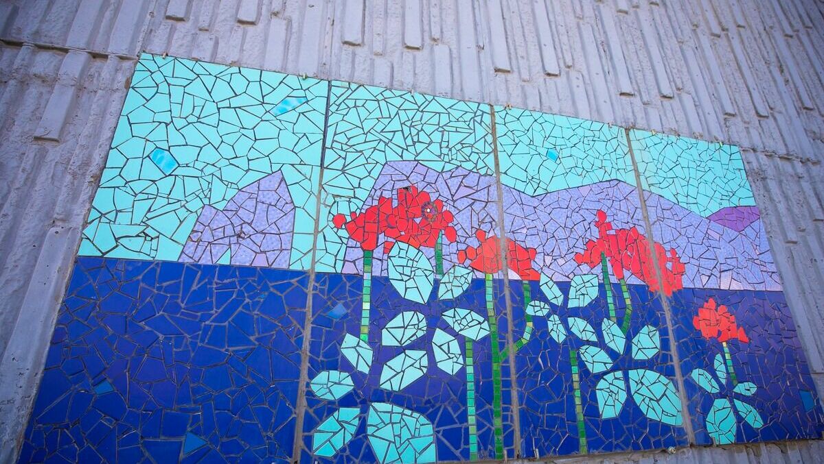 Первые мозаичные панно появились на улицах Владивостока