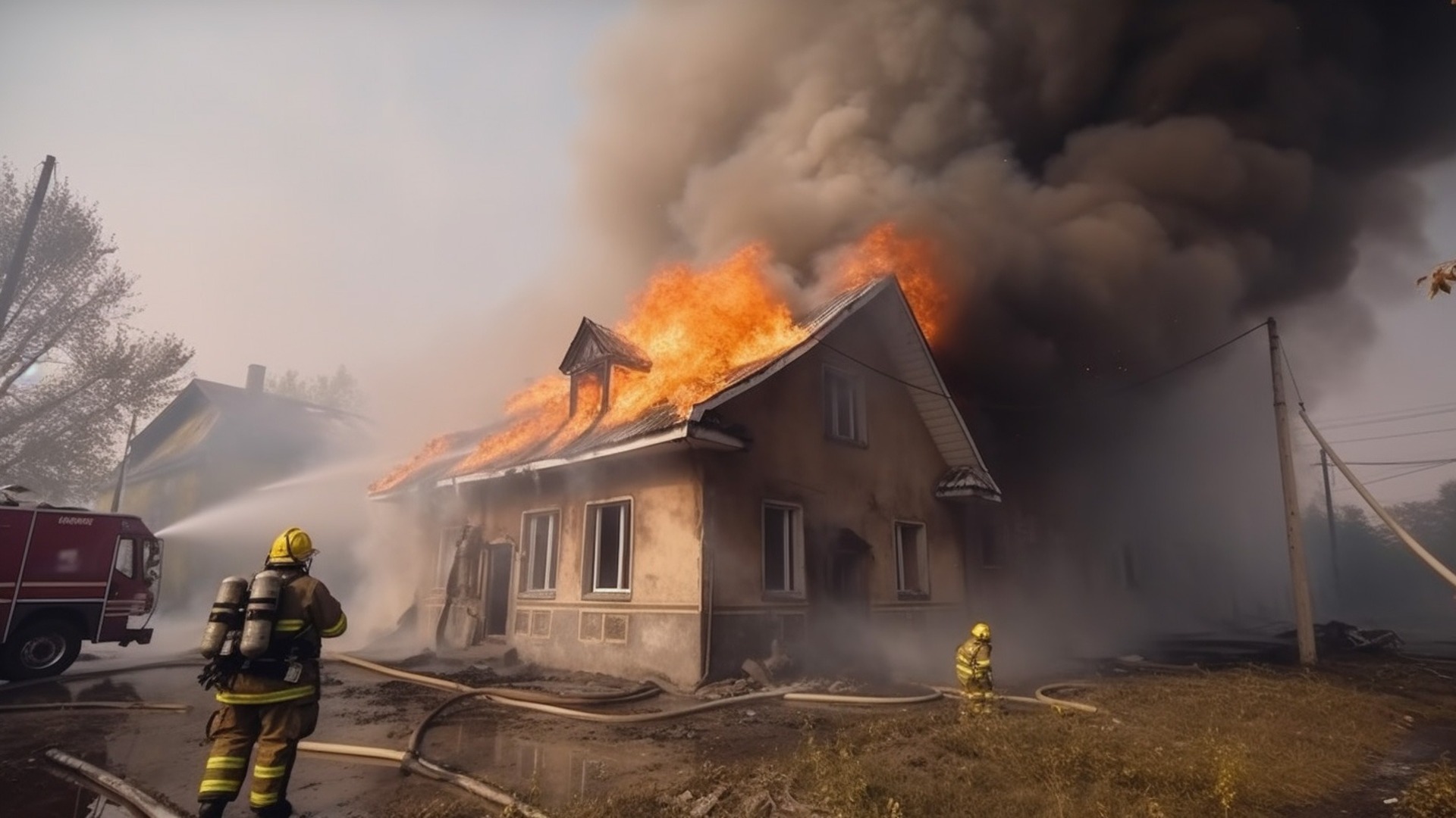 Жилой дом сгорел в Черниговском районе в Приморском крае