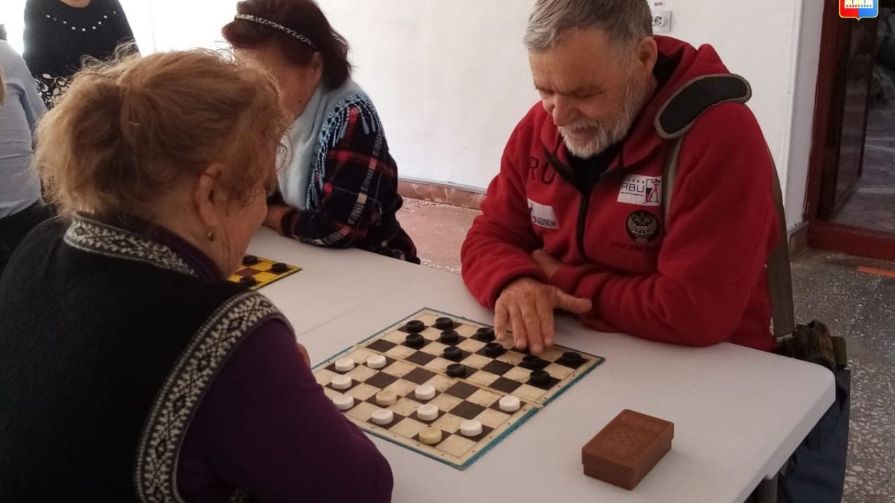 Соревнования по русским шашкам проходят в Приморском крае