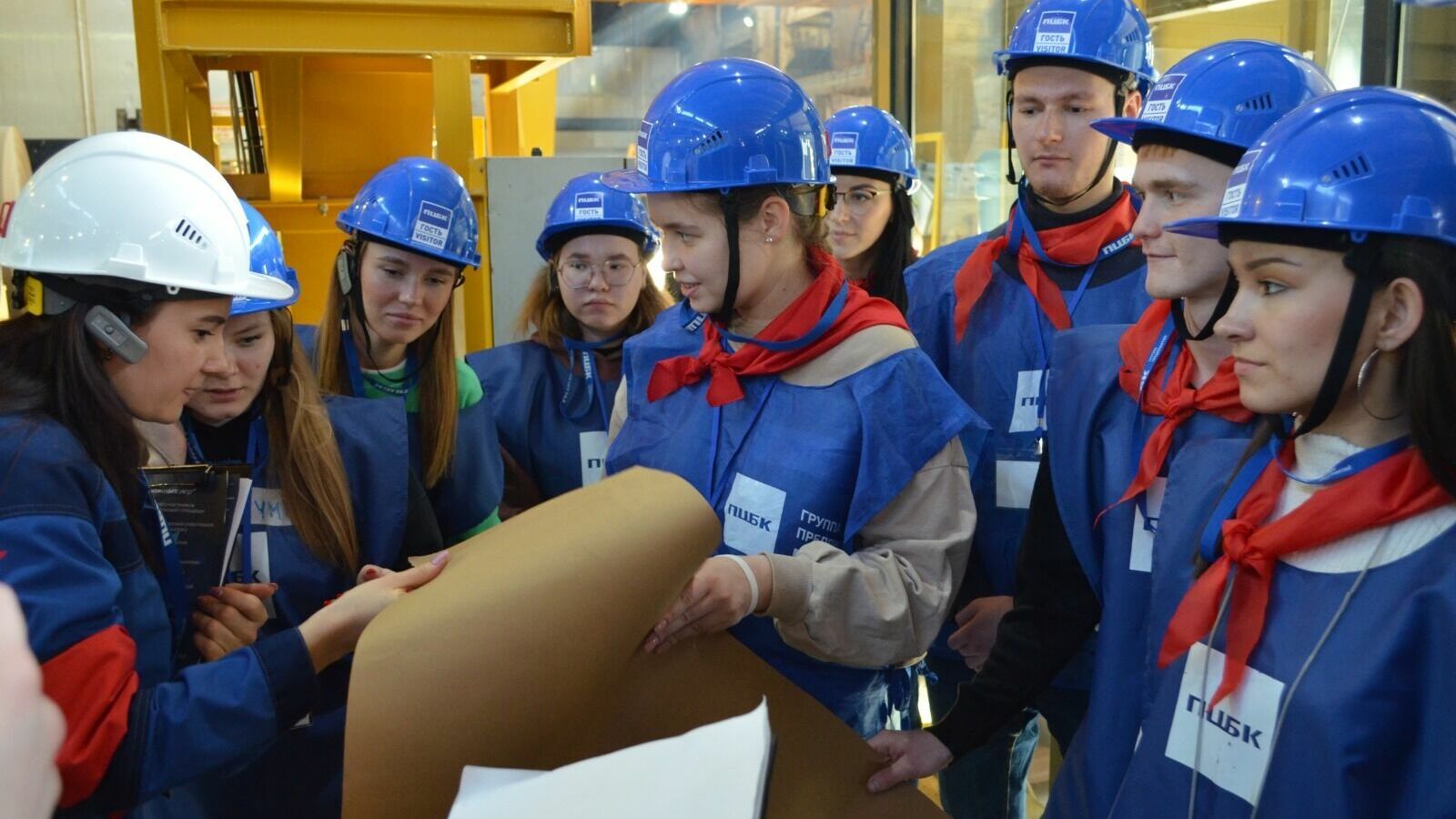 В Перми на площадке ПЦБК прошел квест для студентов “Бумажные игры”