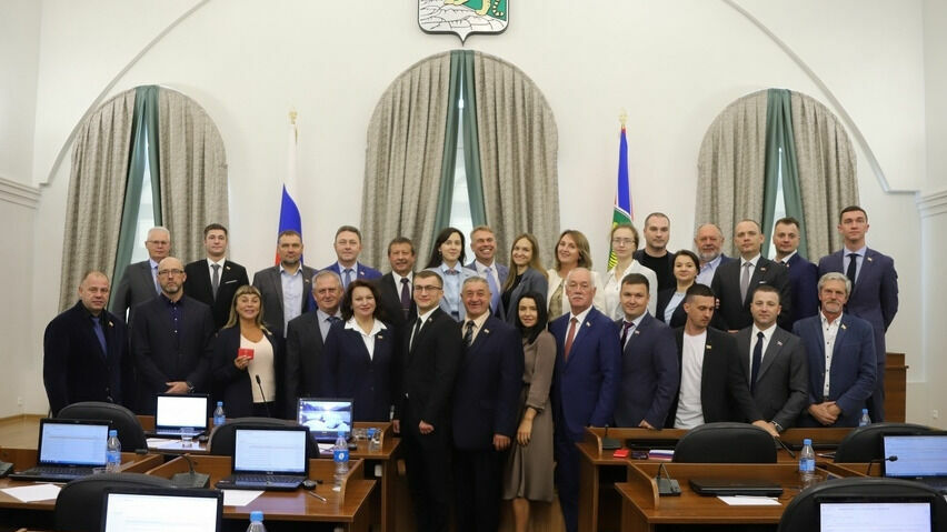 Дума Владивостока шестого созыва провела своё первое заседание