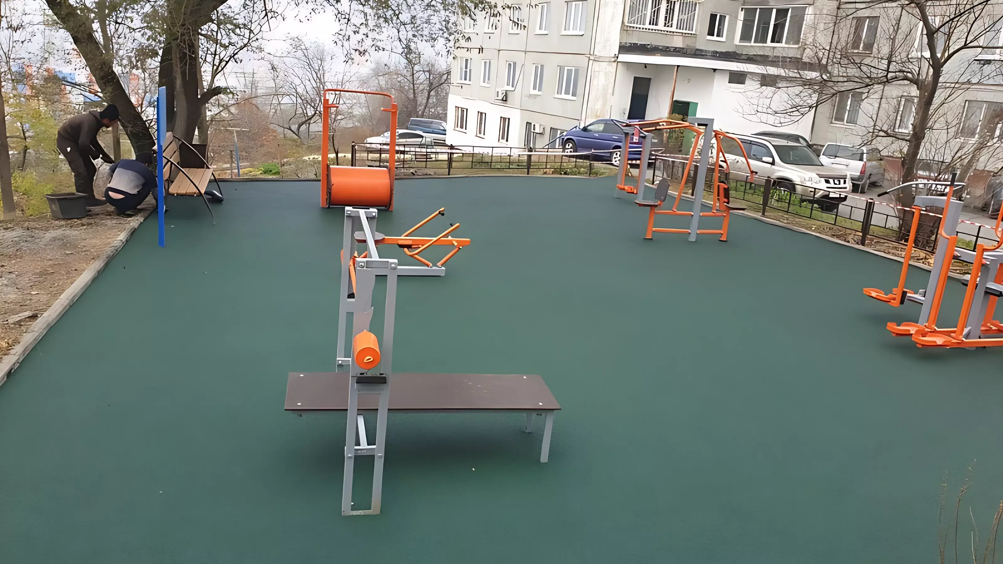 Новые спортивные площадки появляются во Владивостоке по проектам ТОСов