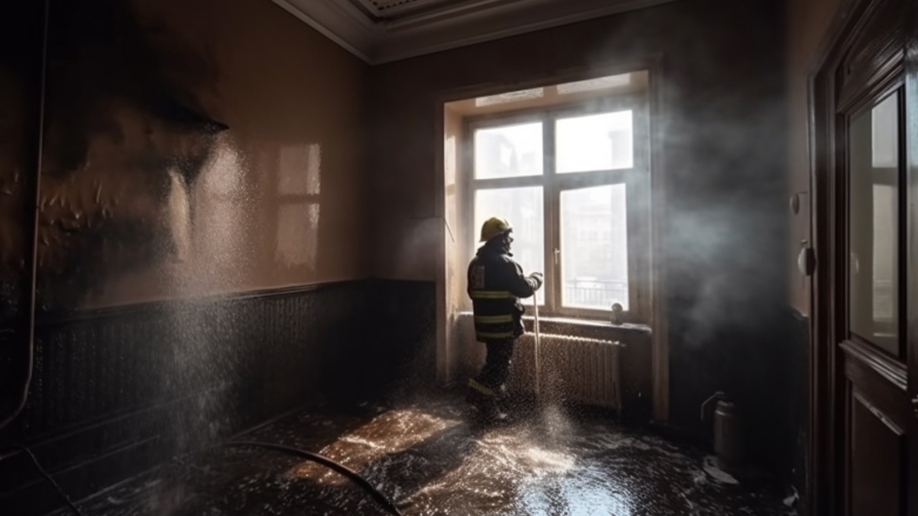 Во Владивостоке утро понедельника началось с пожара в частном доме