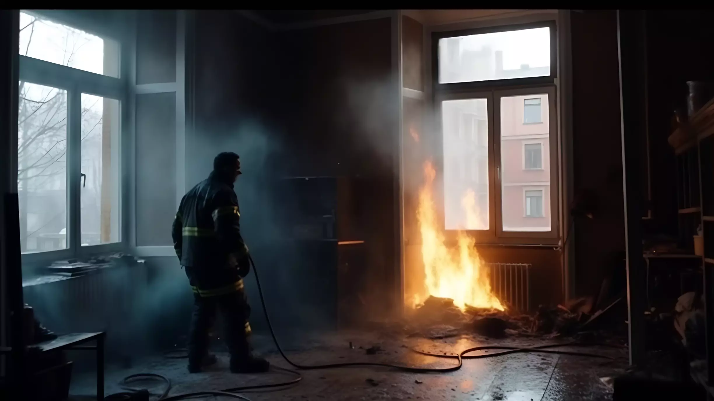 Загорелось рядом с магазином: клубы дыма возле популярного магазина в Приморье —видео