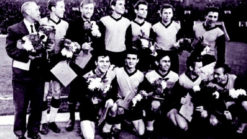 Донецкий «Шахтер» – обладатель Кубка СССР 1961 года