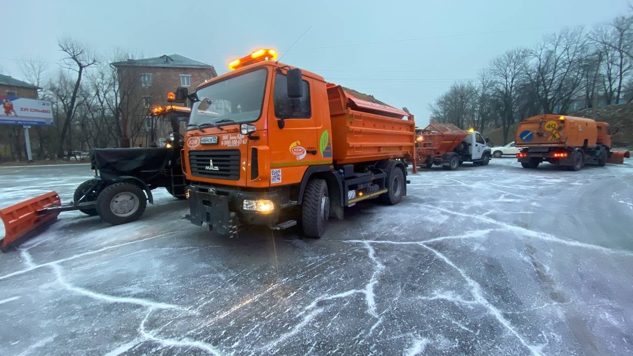 Когда во Владивостоке прекратится снег?