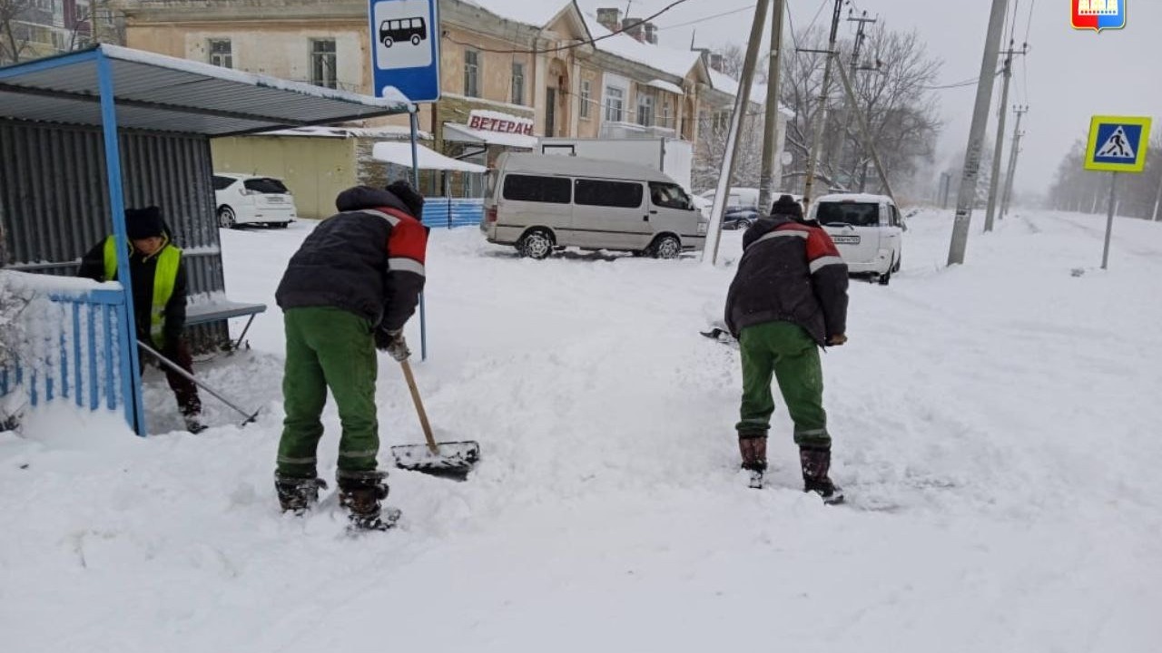 Снег и сильные ливни прошли в Приморском крае
