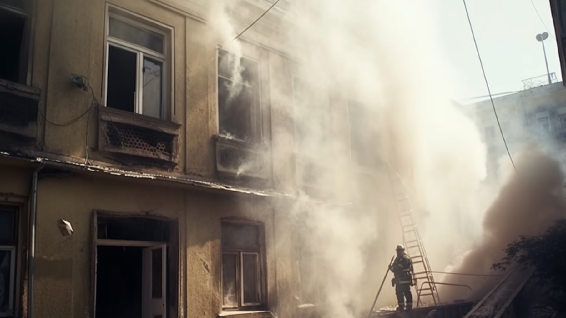 Во Владивостоке пожарные эвакуировали из задымленной квартиры трех человек