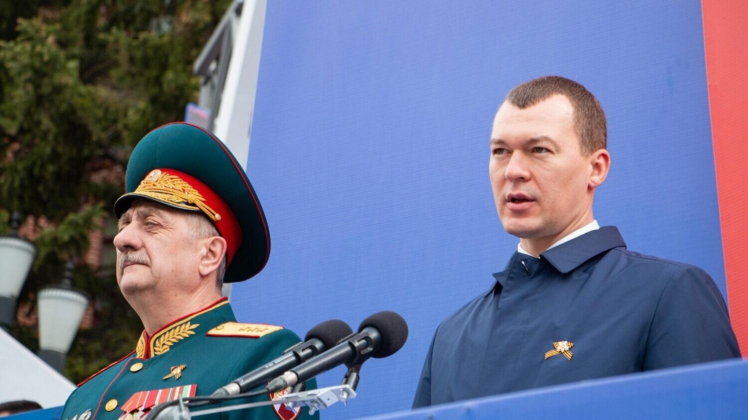 Выступление губернатора Хабаровского края