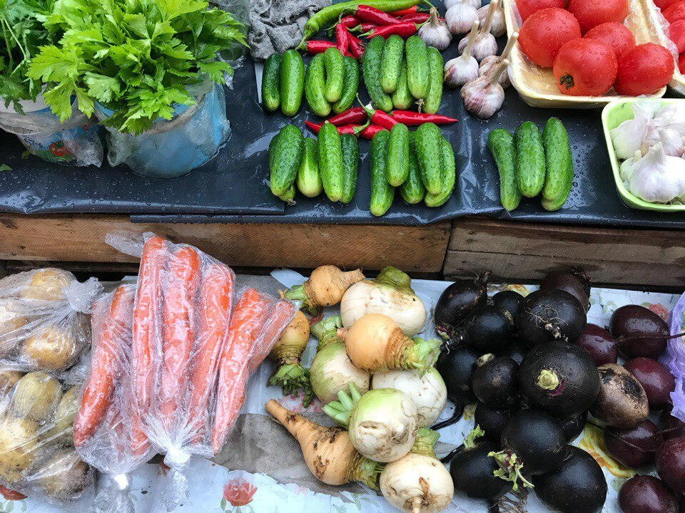 Свежие овощи и фрукты можно купить на ярмарке в Артёме