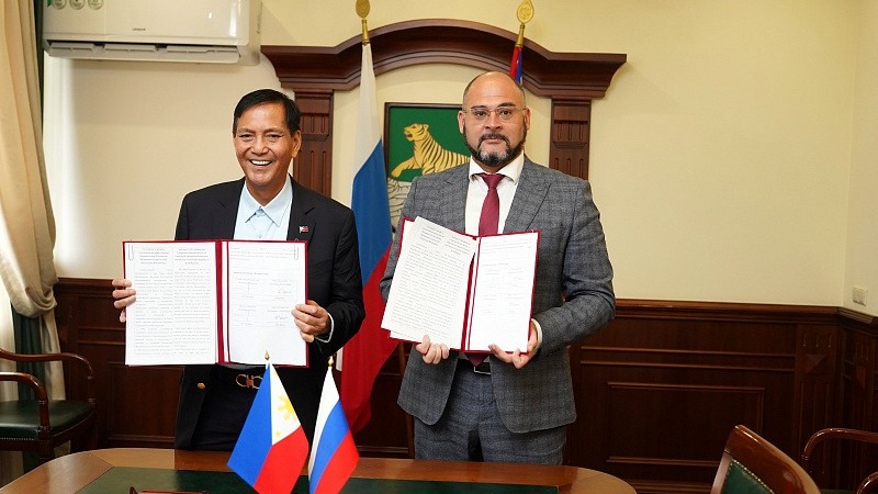 Глава Владивостока провёл переговоры с мэром филиппинского Себу