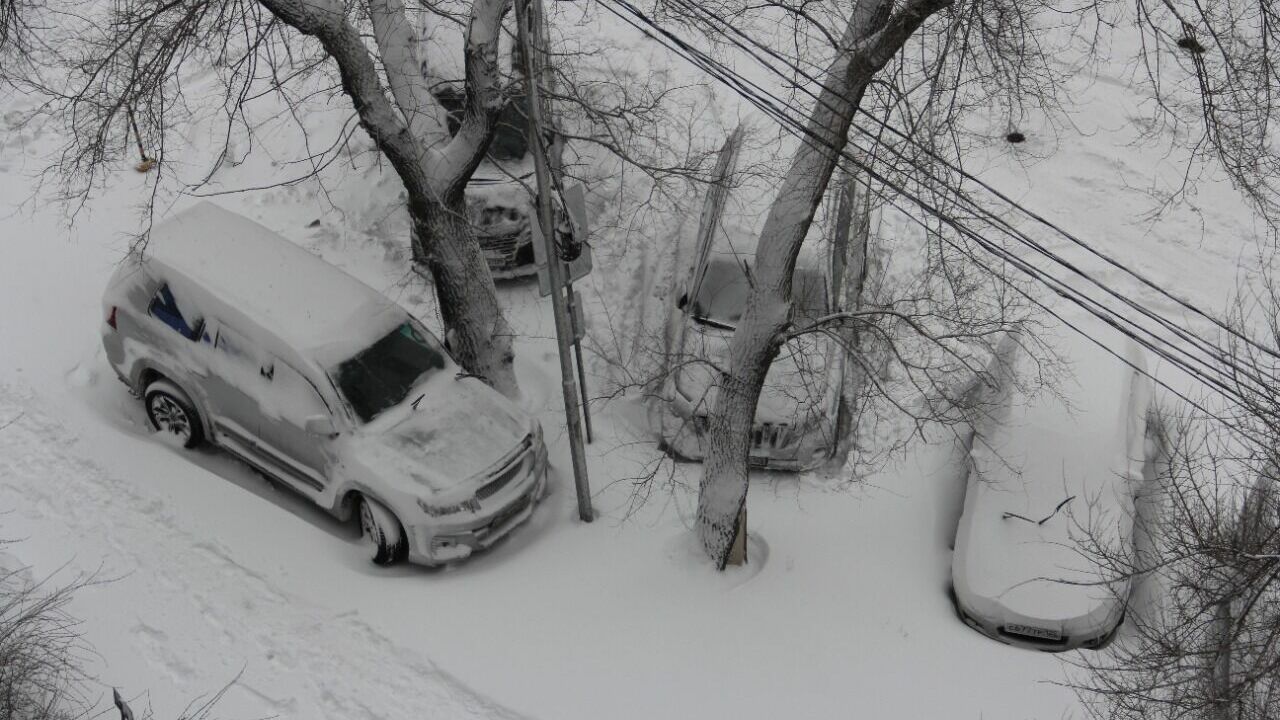 Главный синоптик Приморья объяснил рекордный снегопад