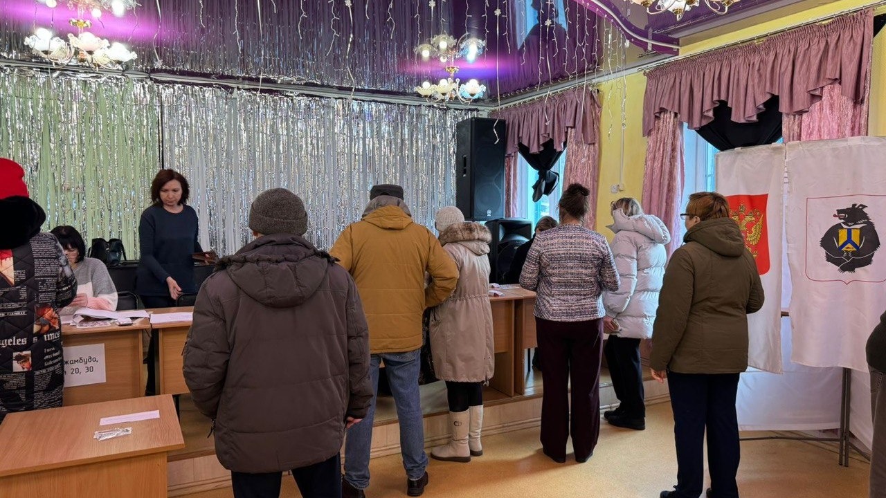 В Хабаровском крае идет третий день голосования на выборах президента РФ