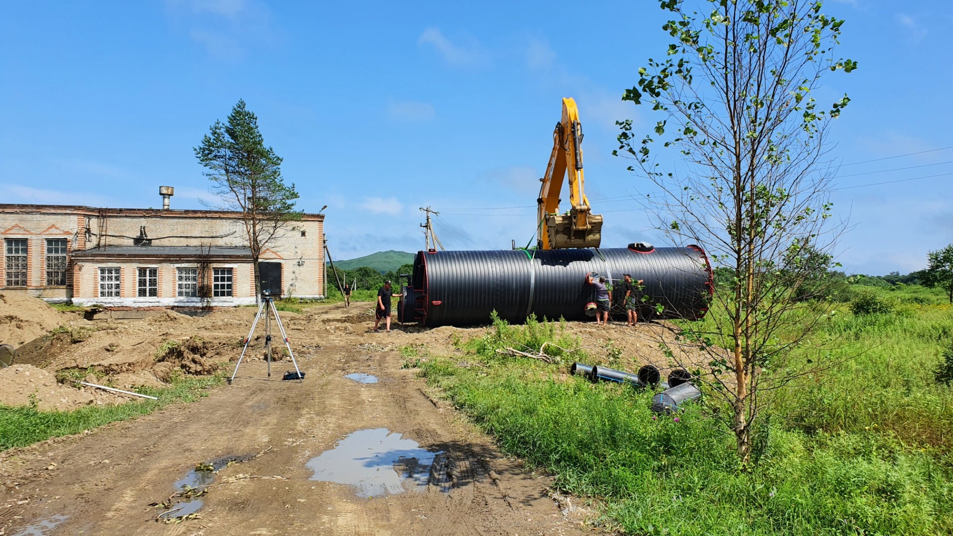 Новые объекты водоснабжения строят в Приморье