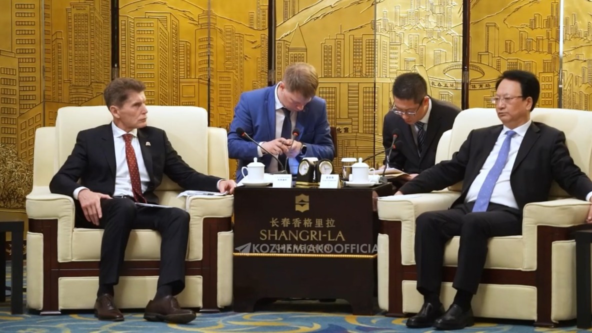 Губернатор Приморского края провёл переговоры с главой провинции Цзилинь