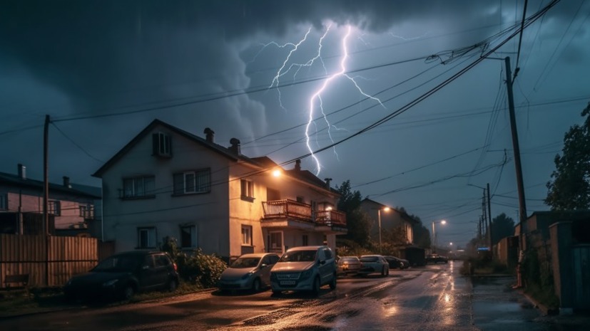 Синоптики уточнили прогноз на штормовое — названо время основного удара стихии