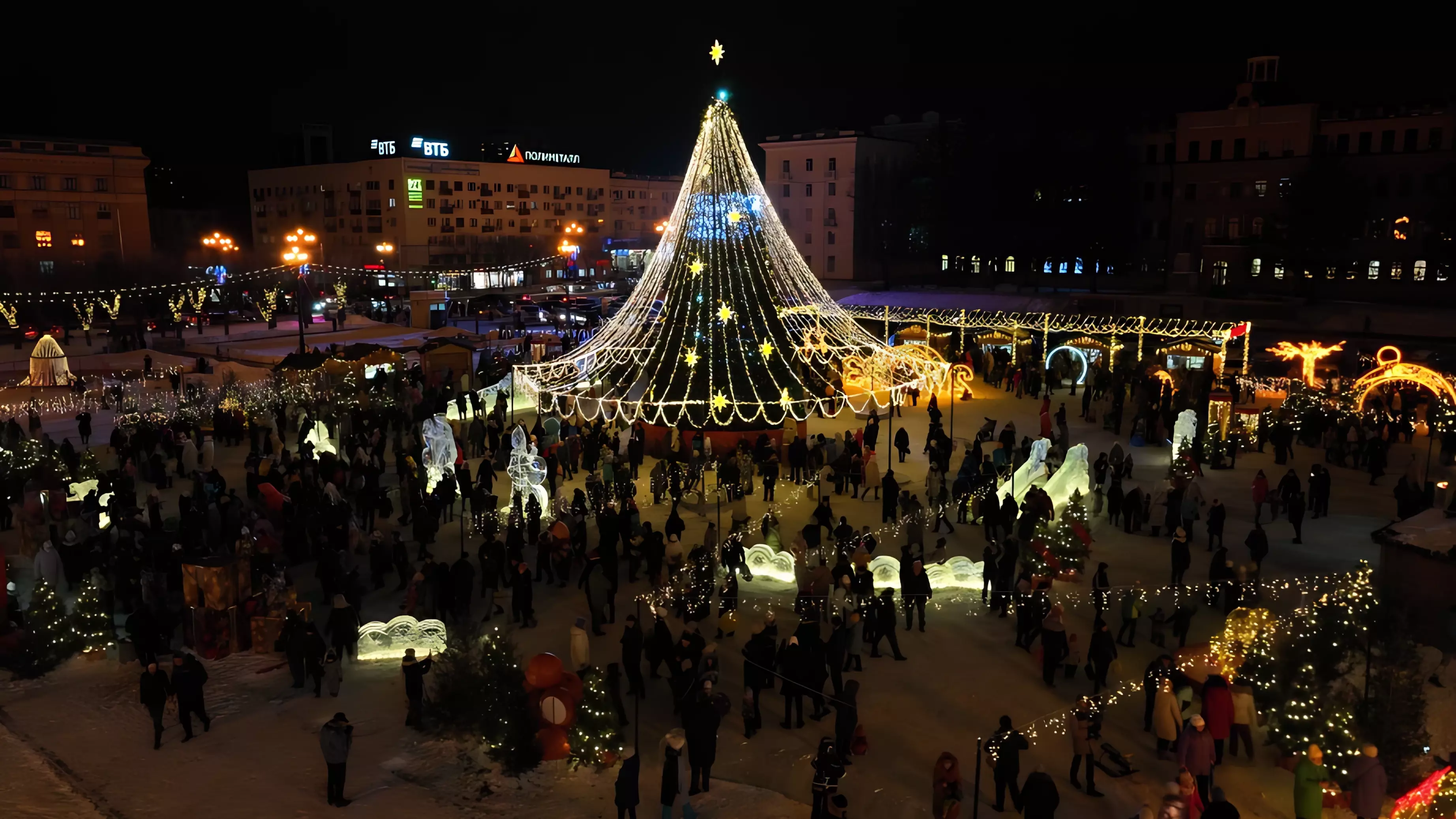 Открытие новогоднего городка состоится в Хабаровске