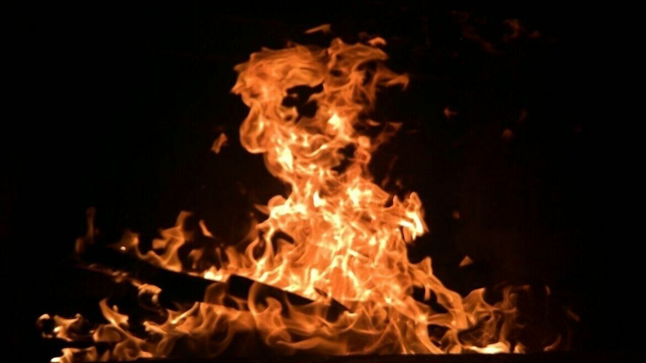 Пожар полыхает недалеко от Сафари-парка в Приморском крае — видео