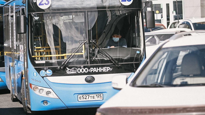 Во Владивостоке изменили схему движения автобусного маршрута