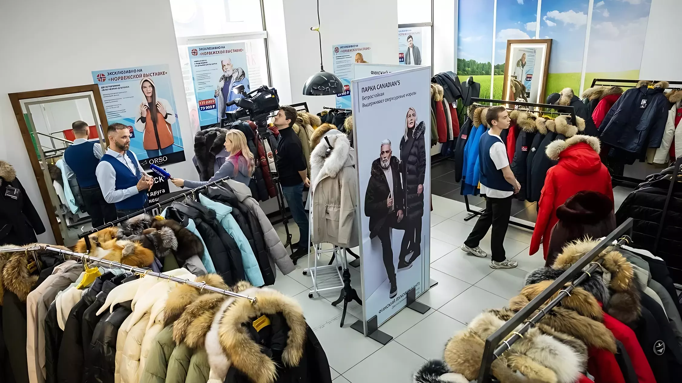 Настоящее норвежское качество курток на выставке во Владивостоке
