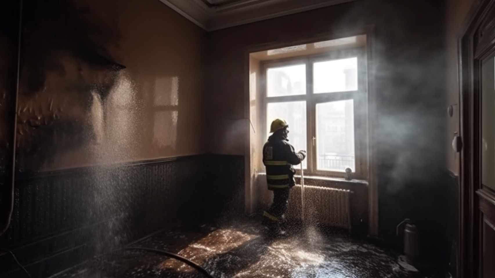 В Приморье пожарные вынесли из задымленной квартиры курильщика без сознания