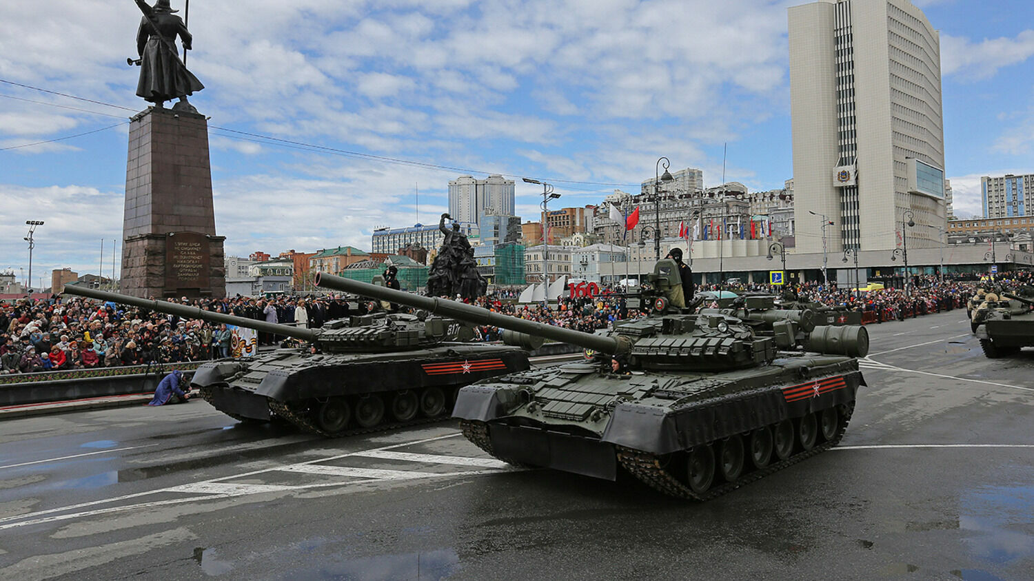 Мероприятия, запланированные на День Победы во Владивостоке