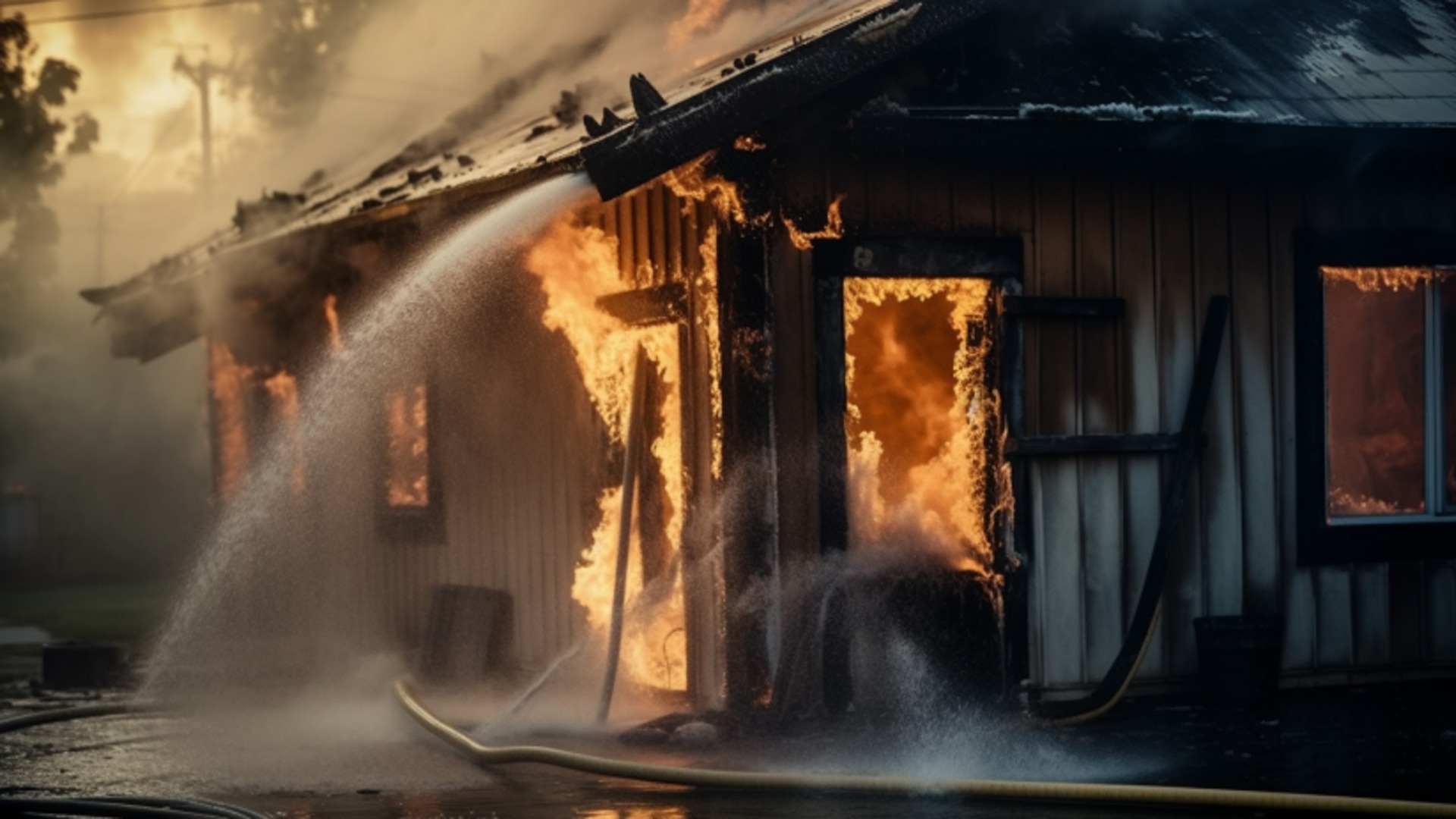 Мощный пожар рядом с Владивостоком: внутри дома нашли тело женщины — МЧС