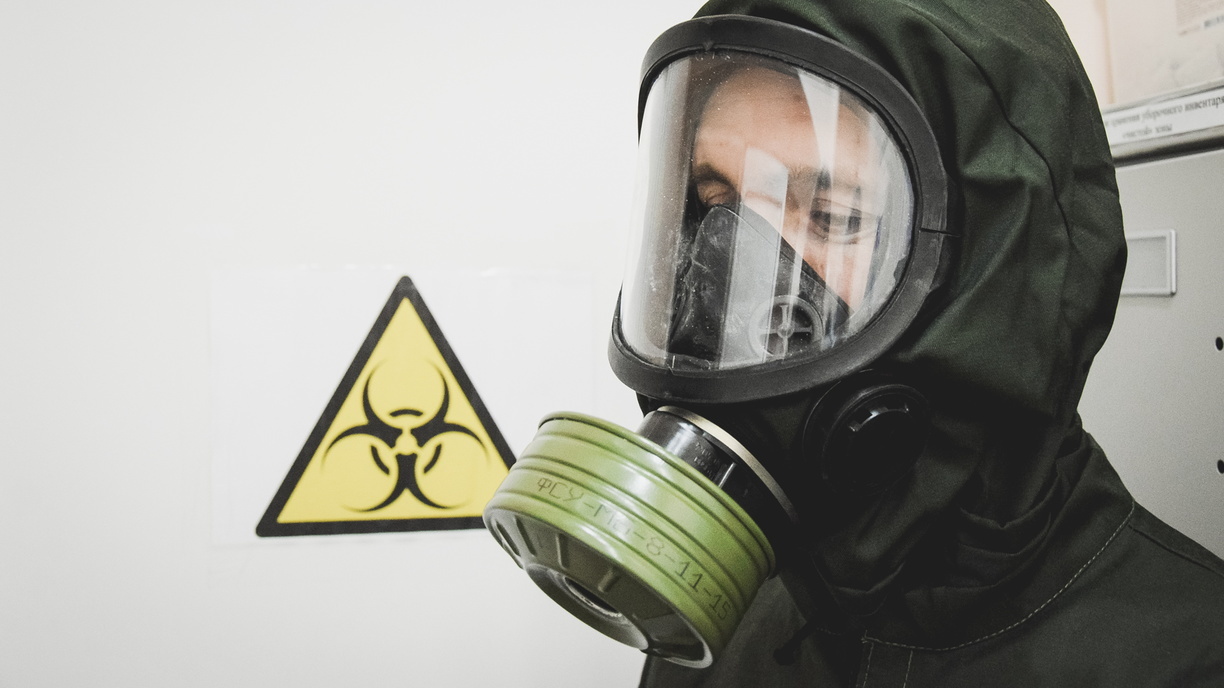 Очаг химического «заражения» обнаружили военные в Приморье