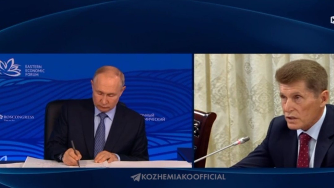 Появление «лёгкого метро» во Владивостоке обсудили на встрече Путина и Кожемяко